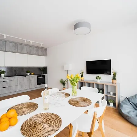 Appartement Apartament Hallera - 70m - 3 Pokoje - Winda - Garaz - Nowe Osiedle *